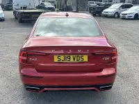 Used Volvo S60 R-Design 250 HP (183 kW) 2019 Fusion red Sedan