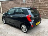 Used Kia Picanto 84 HP (61 kW) 2014 Black Hatchback