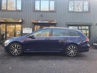 Used VW Golf VII GT 150 HP (110 kW) 2018 Blue Estate