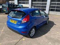 Used Ford Fiesta Zetec 2013 Blue Hatchback