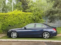 Used Mercedes C200 AMG Line Premium Plus 2017 Blue Sedan
