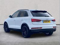 Used Audi Q3 Black Edition 147 HP (108 kW) 2018 White SUV