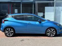 Used Nissan Micra Tekna 92 HP (67 kW) 2021 Blue Hatchback