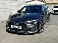 Used Audi A3 S-Line 110 HP (80 kW) 2022 Grey Sedan
