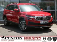 Used Skoda Kodiaq SE L Executive 150 HP (110 kW) 2023 Red SUV