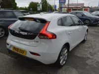 Used Volvo V40 Inscription 152 HP (111 kW) 2018 White Hatchback