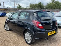 Used Vauxhall Corsa 90 HP (66 kW) 2011 Black Hatchback