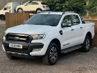 Used Ford Ranger Wildtrack 200 HP (147 kW) 2018 White Pickup