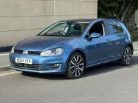 Used VW Golf VII GT 150 HP (110 kW) 2014 Blue Hatchback