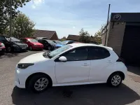Used Toyota Yaris Hybrid 2026 White Hatchback