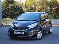 Used Nissan Note Acenta Premium 90 HP (66 kW) 2015 Black Hatchback