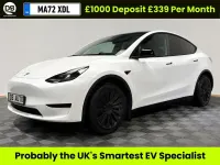 Used Tesla Model Y Long Range AWD 282 kW (384 HP) 2022 White SUV