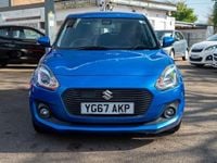 Used Suzuki Swift SZ5 2017 Blue Hatchback