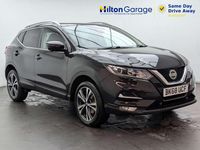Used Nissan Qashqai N-Connecta 115 HP (84 kW) 2018 Black SUV