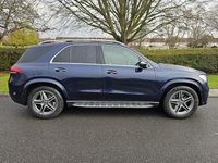 Used Mercedes GLE350 AMG line 320 HP (235 kW) 2021 Blue SUV