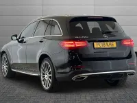 Used Mercedes GLC250 AMG Line Premium 201 HP (147 kW) 2018 Obsidian black SUV