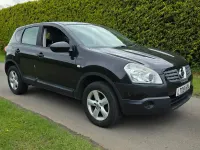 Used Nissan Qashqai Visia 114 HP (83 kW) 2008 Black SUV