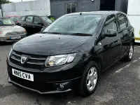 Used Dacia Sandero Lauréate 90 HP (66 kW) 2015 Black Hatchback