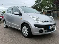 Used Nissan Pixo N-TEC 68 HP (50 kW) 2010 Silver Hatchback