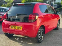 Begagnad Peugeot 108 Allure 72 HK (52 kW) 2020 Röd Halvkombi