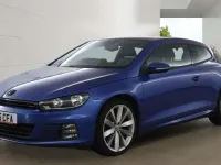 Used VW Scirocco R-line 184 HP (135 kW) 2015 Blue Coupe