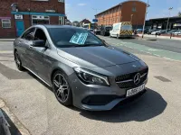 Used Mercedes CLA220 AMG line 177 HP (130 kW) 2017 Grey Coupe