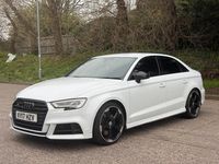 Used Audi S3 2017 White Sedan