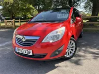 Used Vauxhall Meriva 2013 Red MPV