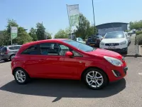 Used Vauxhall Corsa Excite 100 HP (73 kW) 2011 Red Hatchback