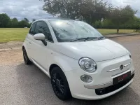 Used Fiat 500 Lounge 85 HP (62 kW) 2015 White Hatchback