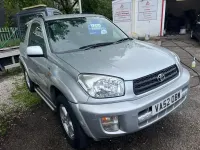 Used Toyota RAV4 147 HP (108 kW) 2002 Silver SUV