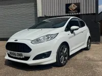 Used Ford Fiesta ST-Line 140 HP (102 kW) 2017 White Hatchback