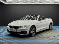 Used BMW 420 Cabriolet Sport Line 2014 White Cabriolet