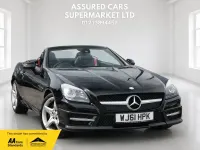 Used Mercedes SLK200 AMG 2011 Black Cabriolet