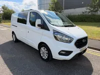 Used Ford Transit Custom Limited 130 HP (95 kW) 2020 White Van