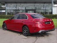 Used Mercedes C300e AMG Line Premium Plus 255 HP (187 kW) 2024 Red Sedan
