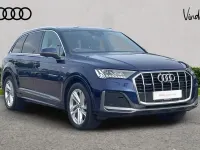 Used Audi Q7 S-Line 282 HP (207 kW) 2020 Blue SUV