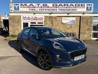 Used Ford Puma Titanium 125 HP (91 kW) 2022 Blue SUV
