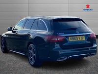 Used Mercedes C300 AMG Line Premium Plus 241 HP (177 kW) 2019 Black Estate