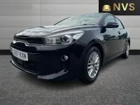 Used Kia Rio 99 HP (72 kW) 2017 Black Hatchback