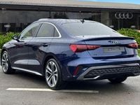 New Audi A3 S-Line 2026 Blue Sedan