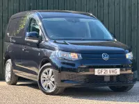 Used VW Caddy Pro 122 HP (89 kW) 2021 Black MPV