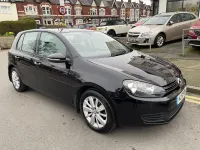 Used VW Golf VI Match 105 HP (77 kW) 2011 Black Hatchback