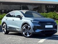 Used Audi Q4 Sportback e-tron Black Edition 210 kW (286 HP) 2025 Blue SUV