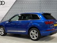 Used Audi Q7 S-Line 218 HP (160 kW) 2017 Blue SUV