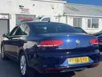 Used VW Passat Business 150 HP (110 kW) 2018 Blue Sedan