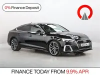 Used Audi A5 Sportback S-Line 163 HP (119 kW) 2022 Black Hatchback