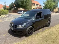 Used VW Caddy Startline 75 HP (55 kW) 2018 Black MPV