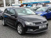 Used VW Polo Match 2016 Black Hatchback