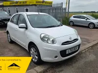 Used Nissan Micra Acenta 80 HP (58 kW) 2012 White Hatchback